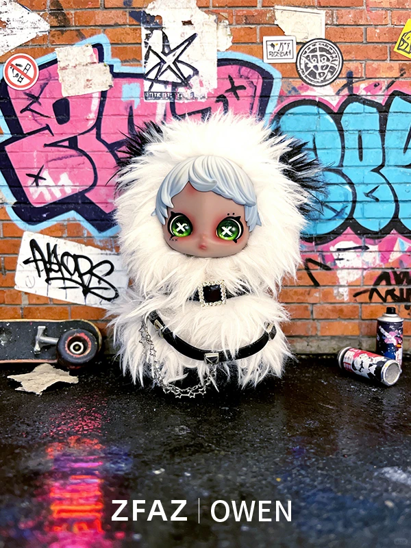 Street Fashion Anime - Owen Street Kid Anime Vinyl Enamel
