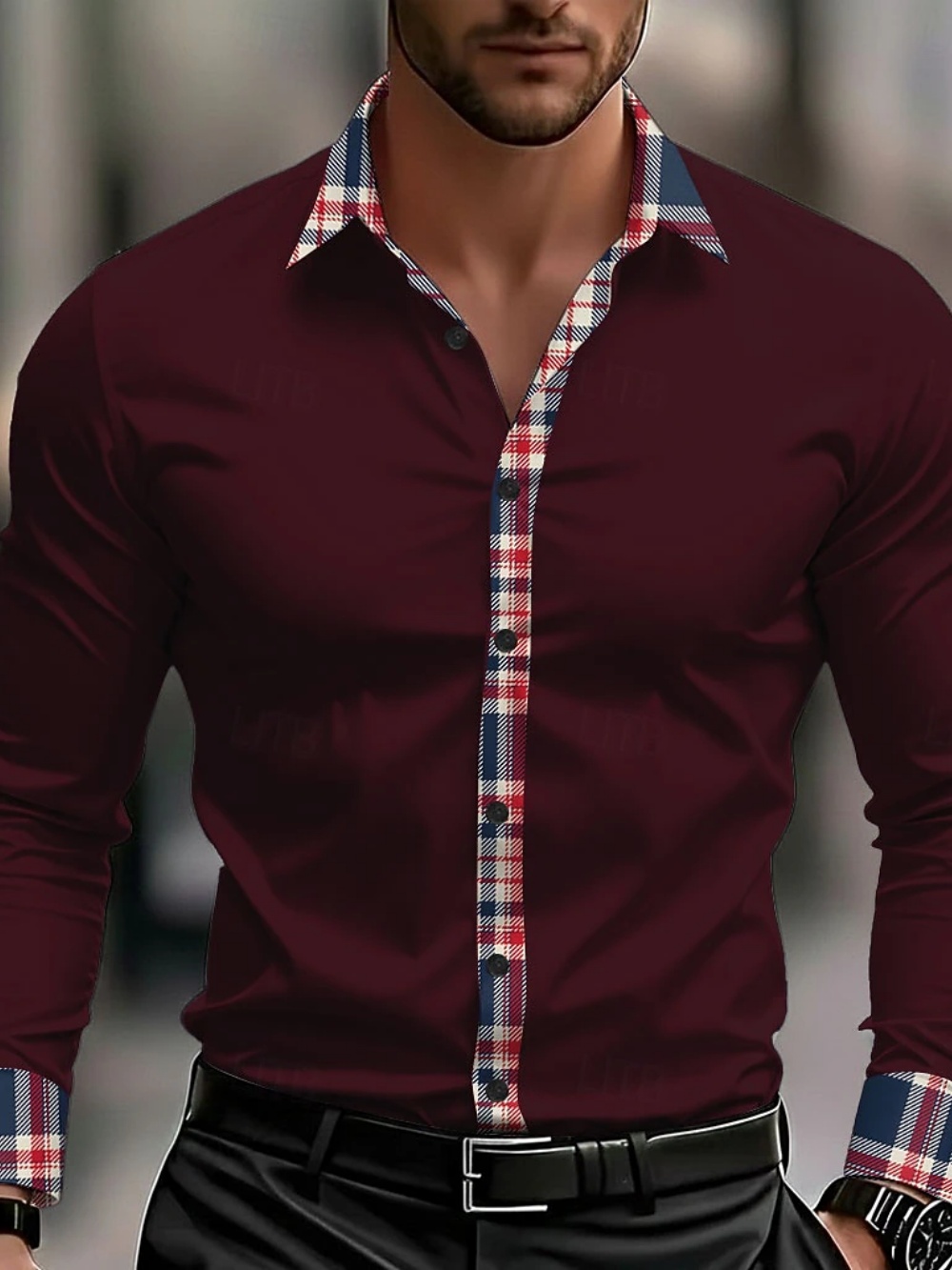 Men's Business Casual Long Sle – обзор и цена Street Fashion Events