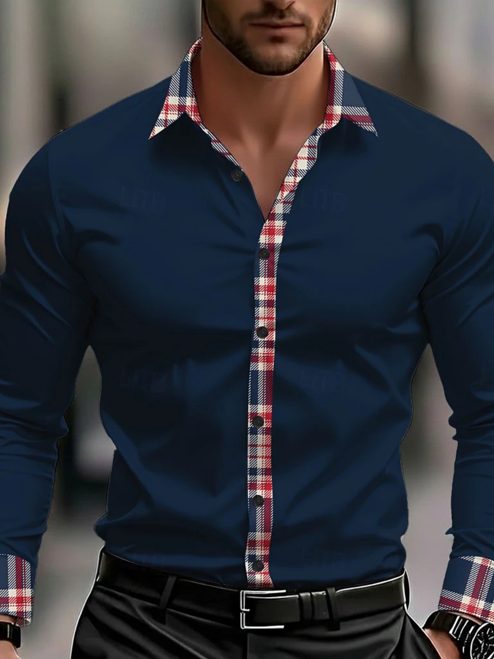 Men's Business Casual Long Sle – обзор и цена Street Fashion Events