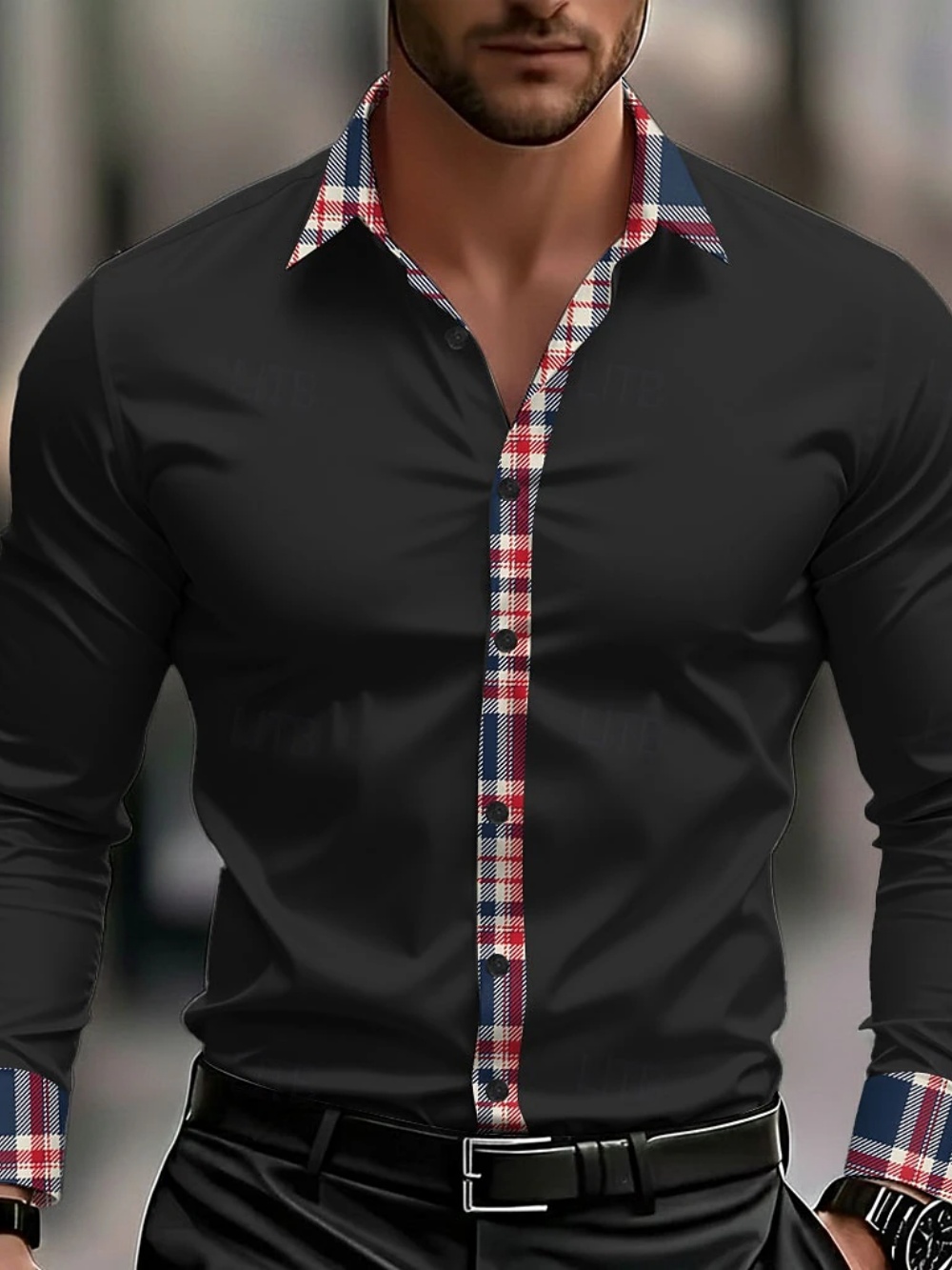 Men's Business Casual Long Sle – обзор и цена Street Fashion Events