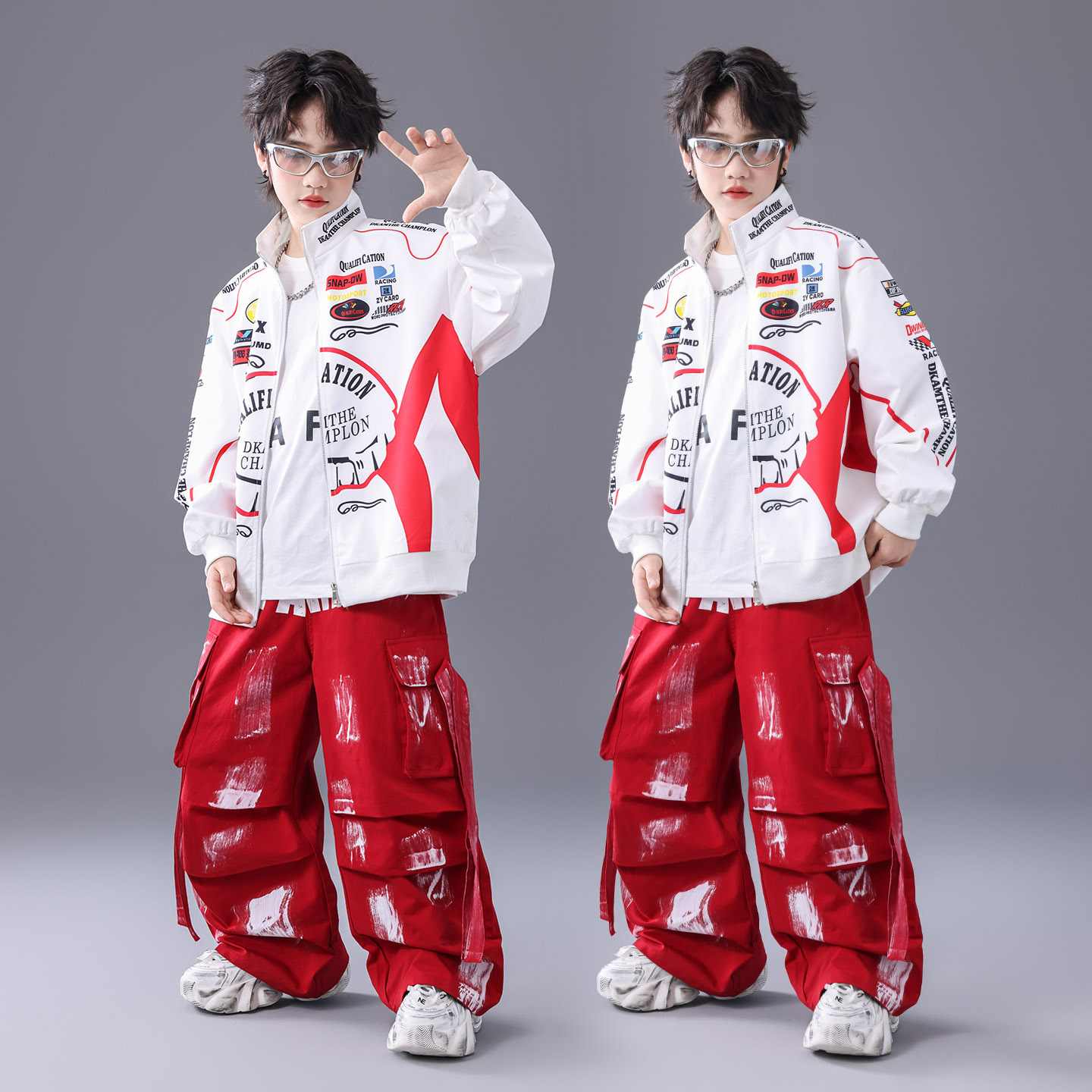 Boys K-pop Fashion Print Jacke – обзор и цена Street Fashion Boy