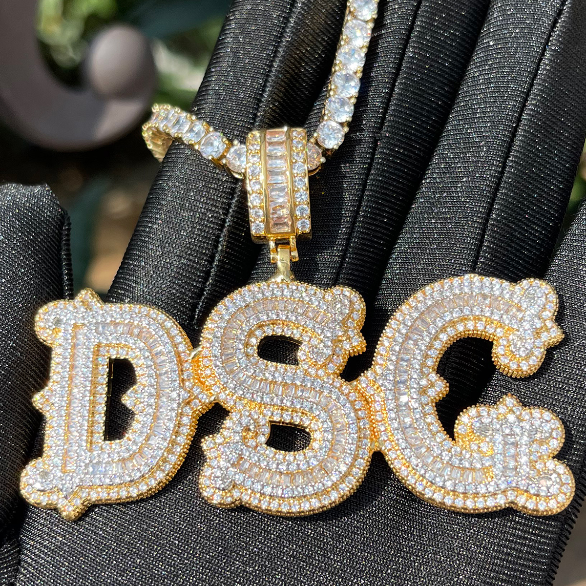 Bubble Letter Personalized Bag – обзор и цена Street Fashion Necklace