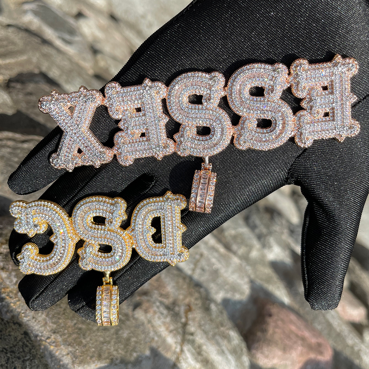 Bubble Letter Personalized Bag – обзор и цена Street Fashion Necklace