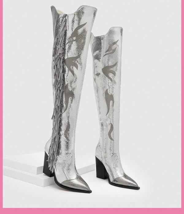 2025 Fashion Sliver Leather Wo – обзор и цена Street Fashion Rome 2025