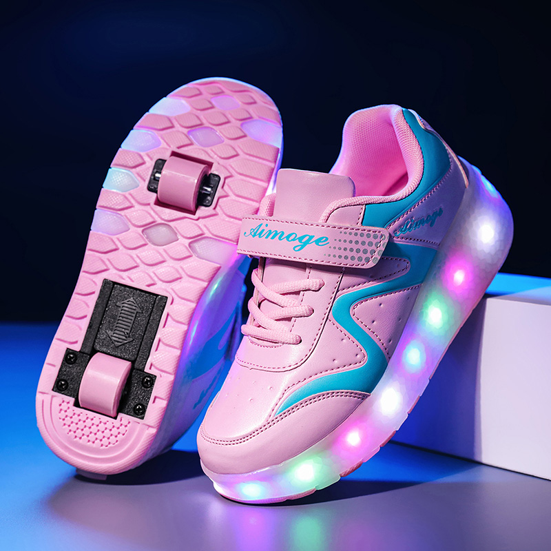 Fashion Luminous Roller Skates – обзор и цена Street Fashion Boy