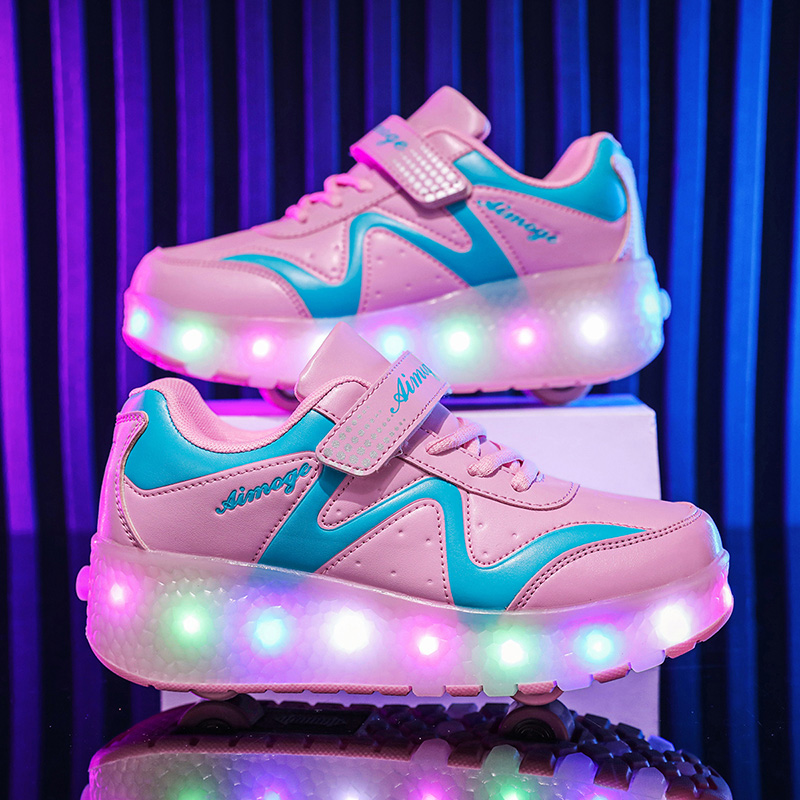 Fashion Luminous Roller Skates – обзор и цена Street Fashion Boy