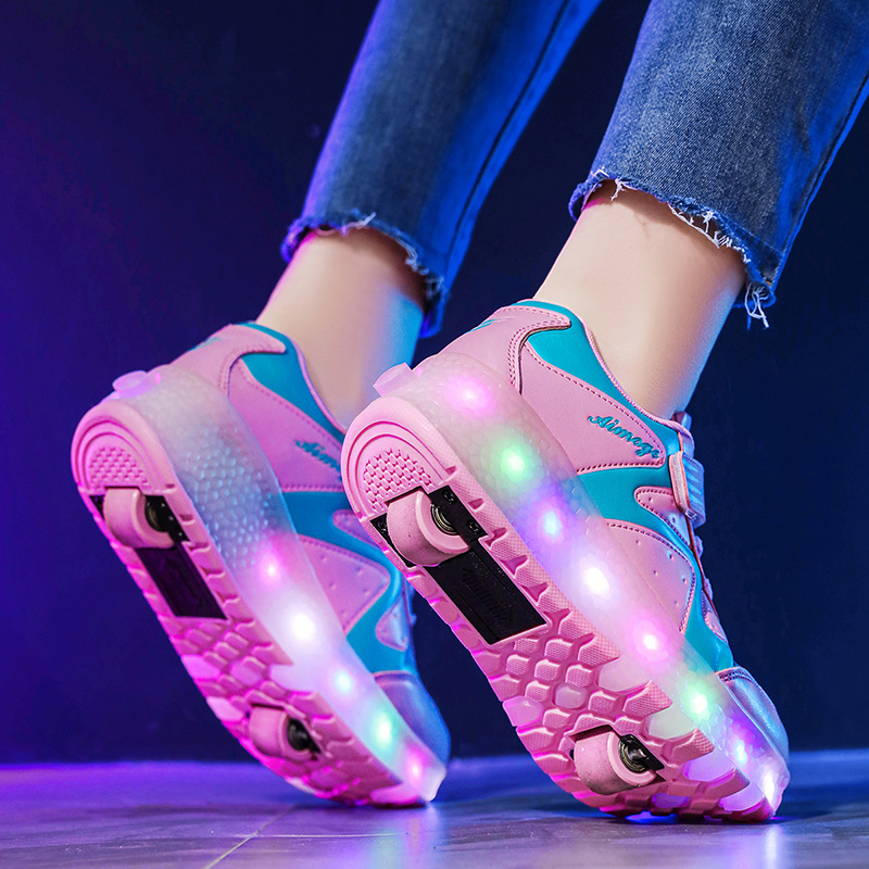 Fashion Luminous Roller Skates – обзор и цена Street Fashion Boy