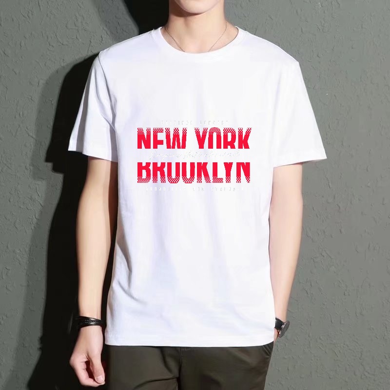 Men's Black Round-Neck Short-S – обзор и цена Street Fashion Of New York