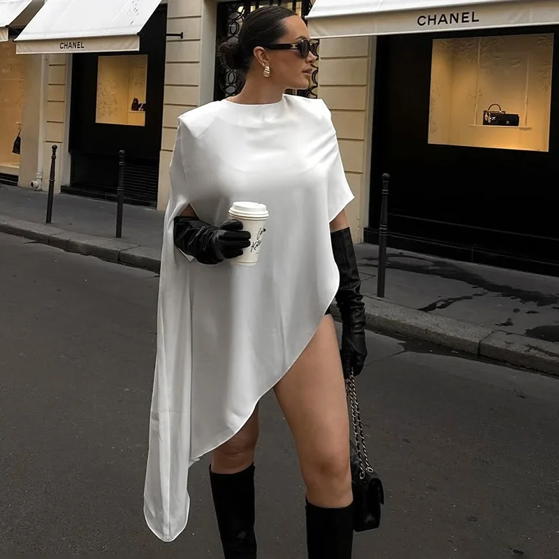 BWQ Fashion White Dress Sexy I – обзор и цена Street Fashion Look