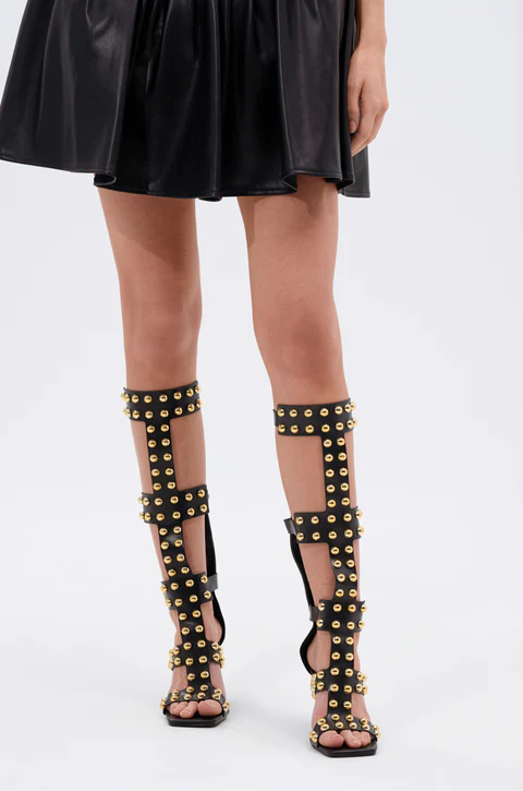 Women's Black Gladiator Sandal – обзор и цена Street Fashion Dress