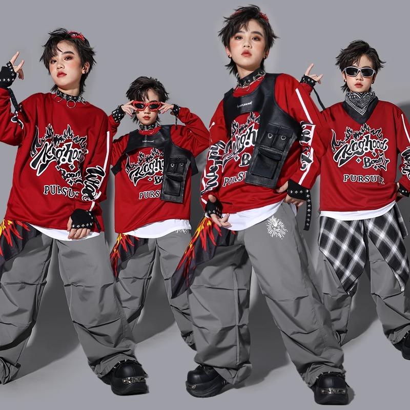 Boys K-pop Sweatshirt Fashion  – обзор и цена Street Fashion Boy