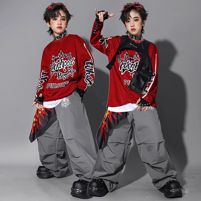 Boys K-pop Sweatshirt Fashion  – обзор и цена Street Fashion Boy