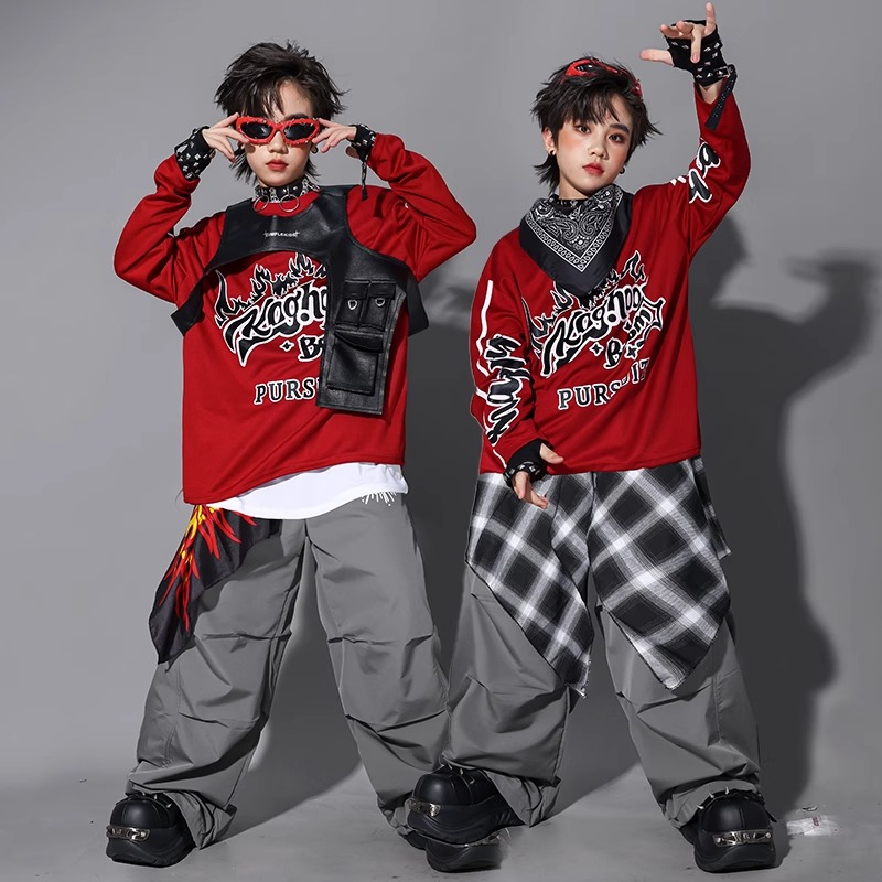 Boys K-pop Sweatshirt Fashion  – обзор и цена Street Fashion Boy