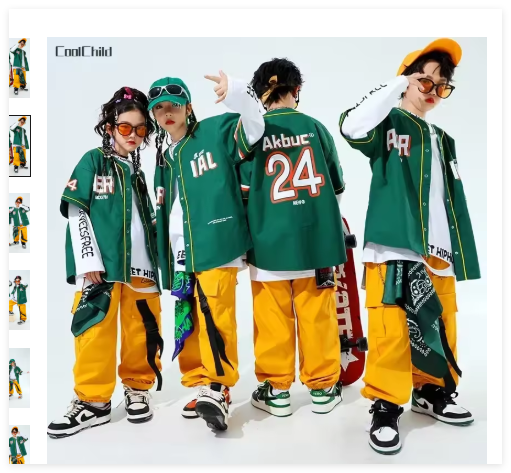 Hip Hop Boys Fashion Baseball  – обзор и цена Street Fashion Boy