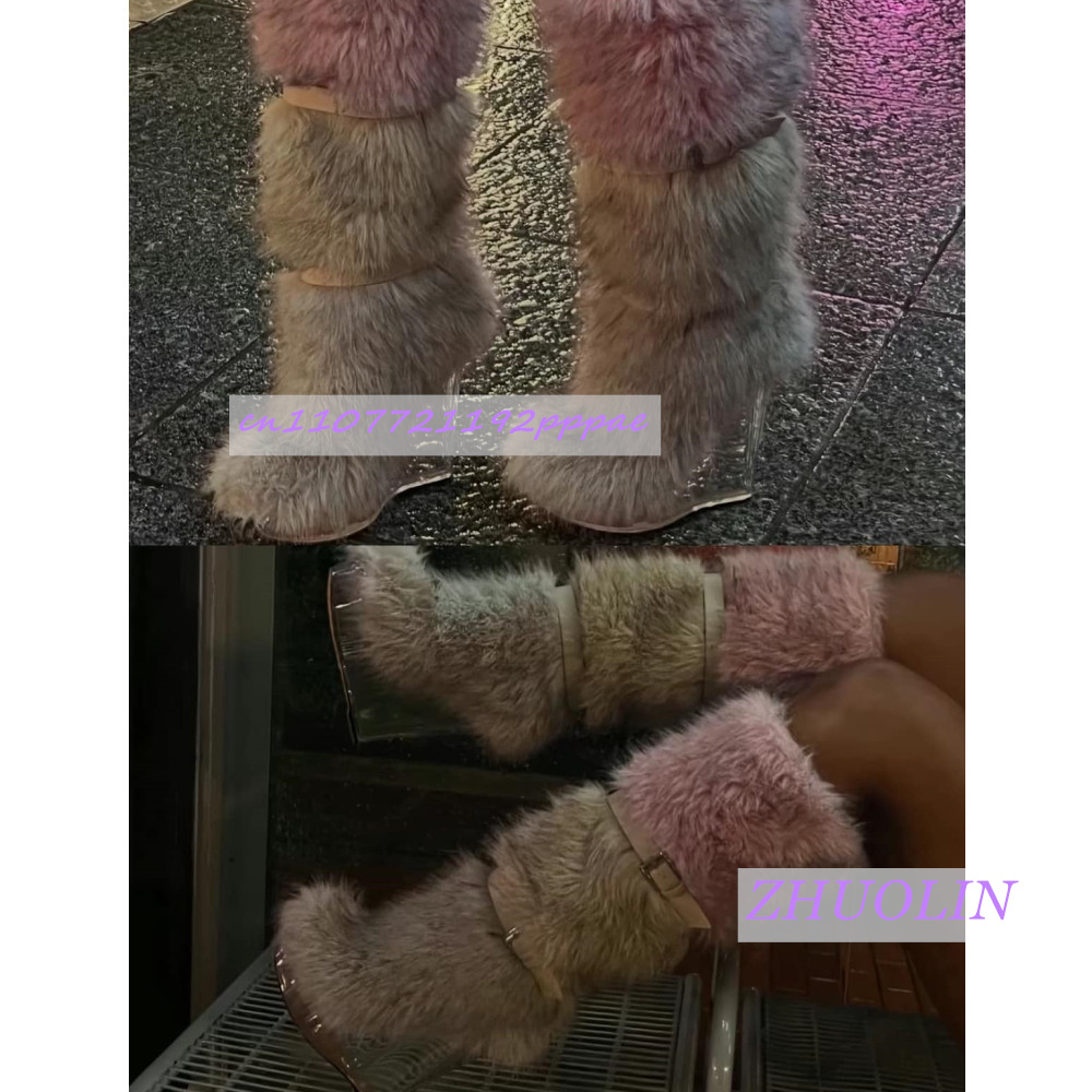Winter Gradient Furry Transpar – обзор и цена Street Fashion Trends