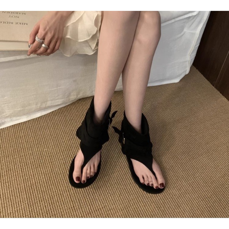 2025Spring Clip Toe Flats Sand – обзор и цена Street Fashion Trends