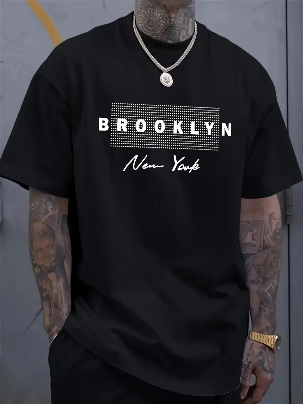 Men's New York Letter Printed  – обзор и цена Street Fashion Of New York
