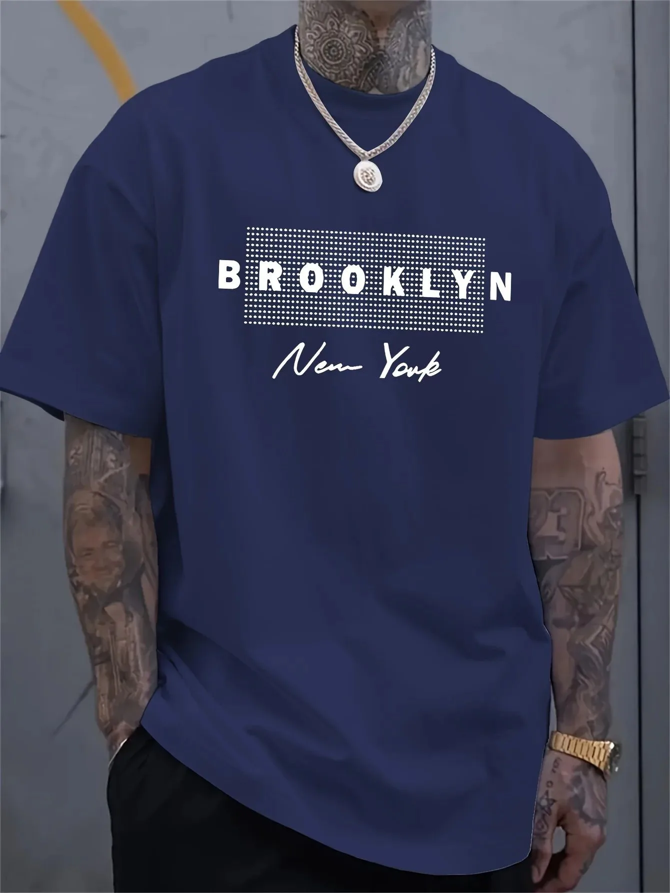 Men's New York Letter Printed  – обзор и цена Street Fashion Of New York