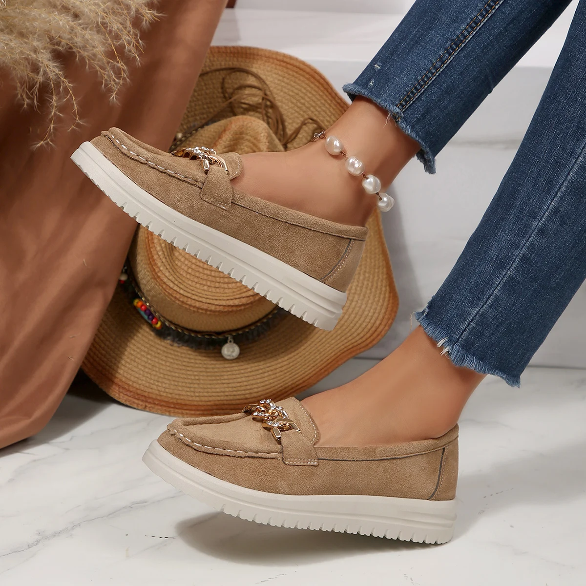 Women Flats Loafers 2025 New R – обзор и цена Street Fashion Rome 2025