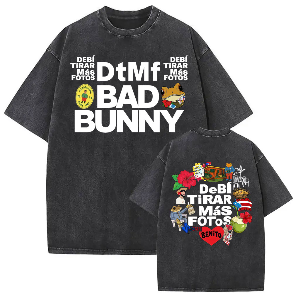 Bad Bunny DTMF Debi Tirar Mas  – обзор и цена Foto Street Fashion