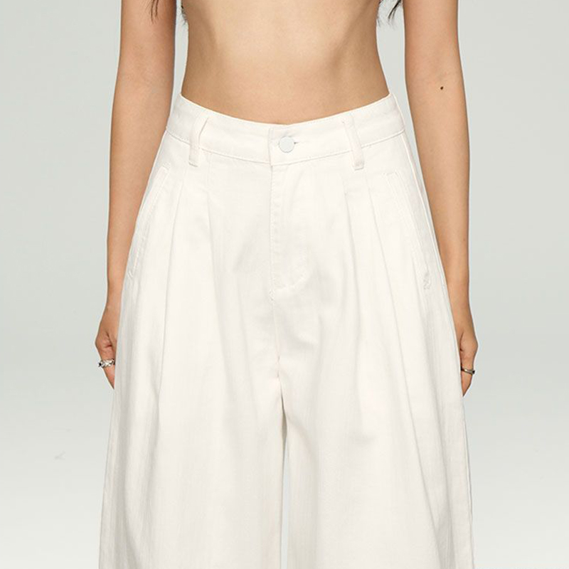 Korean White Loose Straight Le – обзор и цена Korean Street Fashion Female