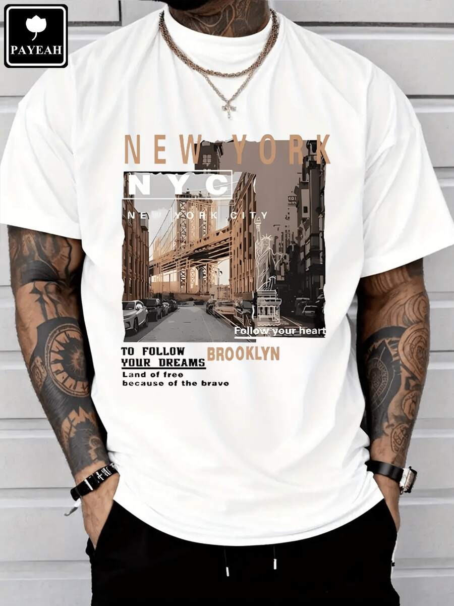 PAYEAH Men's Casual Cotton Str – обзор и цена Street Fashion Of New York