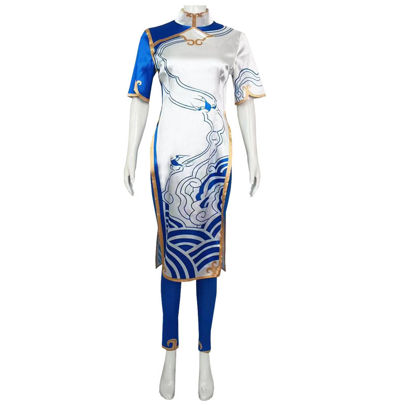 Game Chun-Li Costume Street Co – обзор и цена Street Fashion Dress
