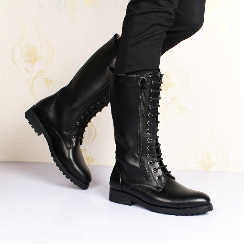 men's luxury fashion high boot – обзор и цена Street Fashion Dress