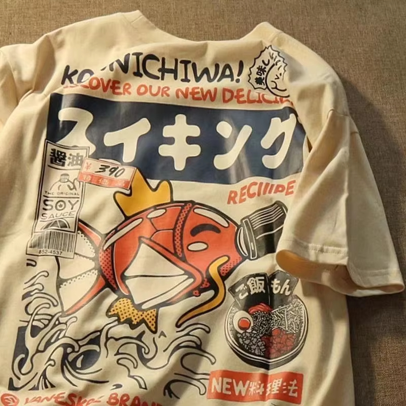 New Japanese Street T-shirt, M – обзор и цена Street Fashion Anime