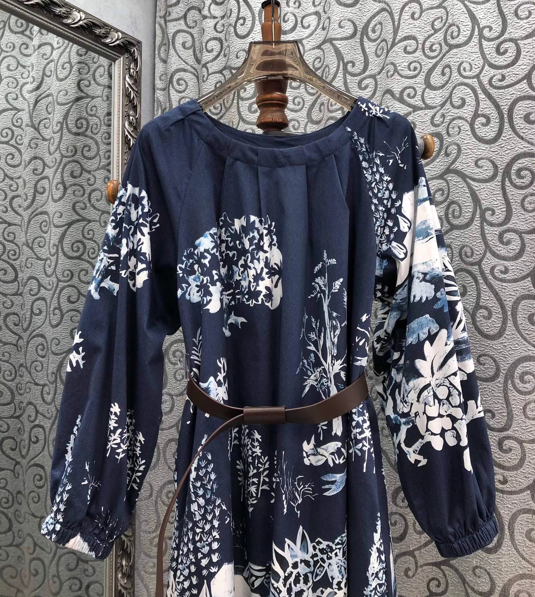 Vintage Print Dress 2025 Autum – обзор и цена Street Fashion Events