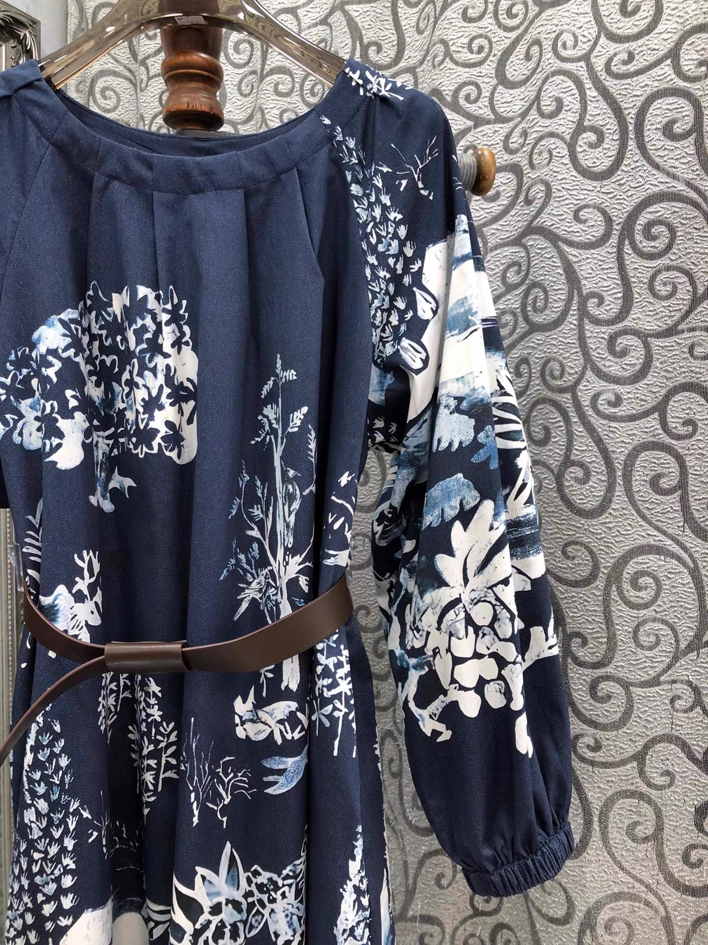 Vintage Print Dress 2025 Autum – обзор и цена Street Fashion Events