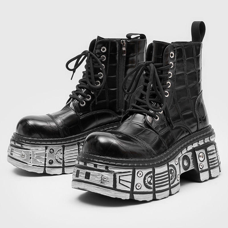 New trendy men thick soled hig – обзор и цена Street Fashion Trends