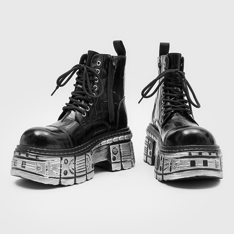 New trendy men thick soled hig – обзор и цена Street Fashion Trends