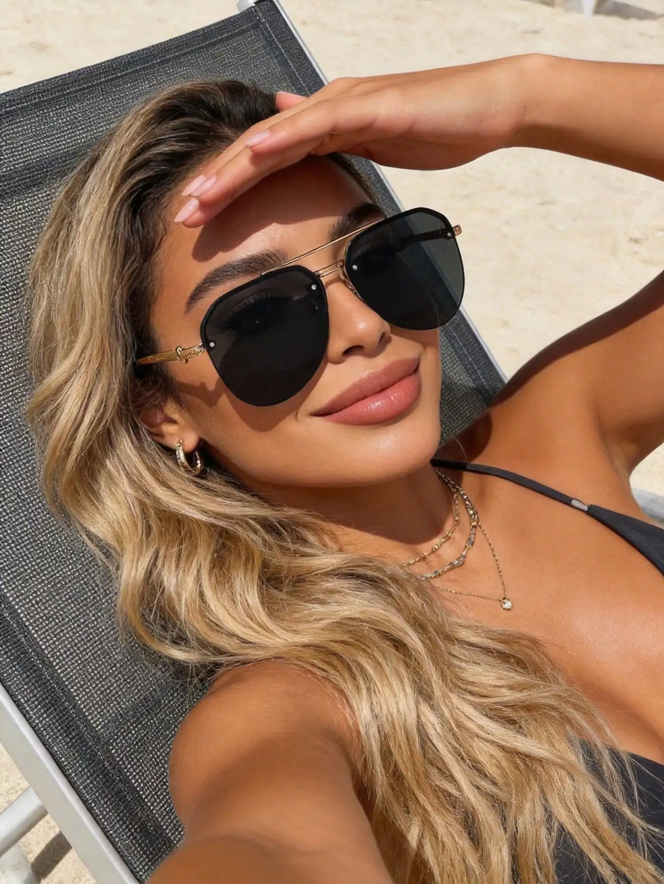 1 Pair Copper-Tone Aviator Fra – обзор и цена Street Fashion Events