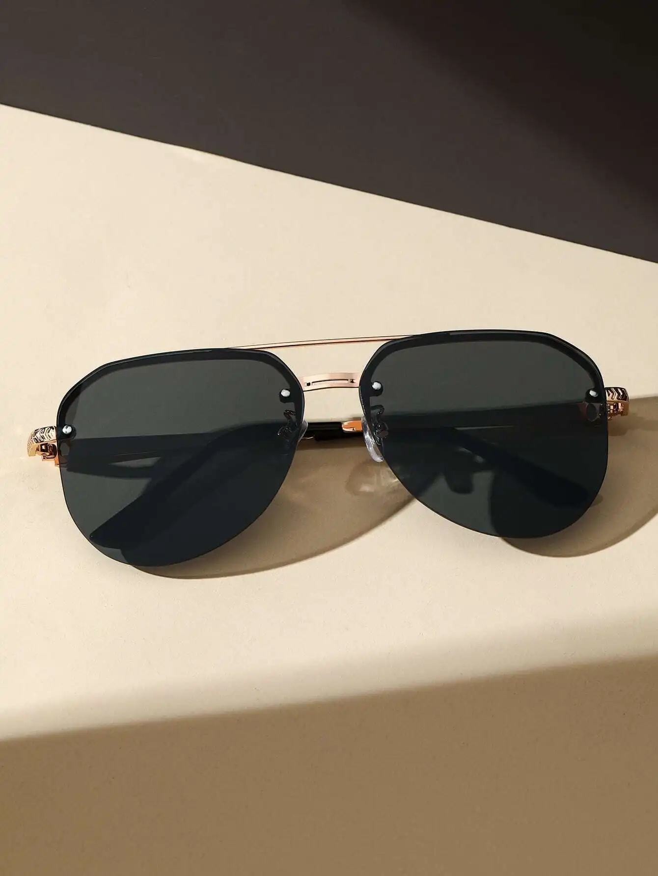 1 Pair Copper-Tone Aviator Fra – обзор и цена Street Fashion Events