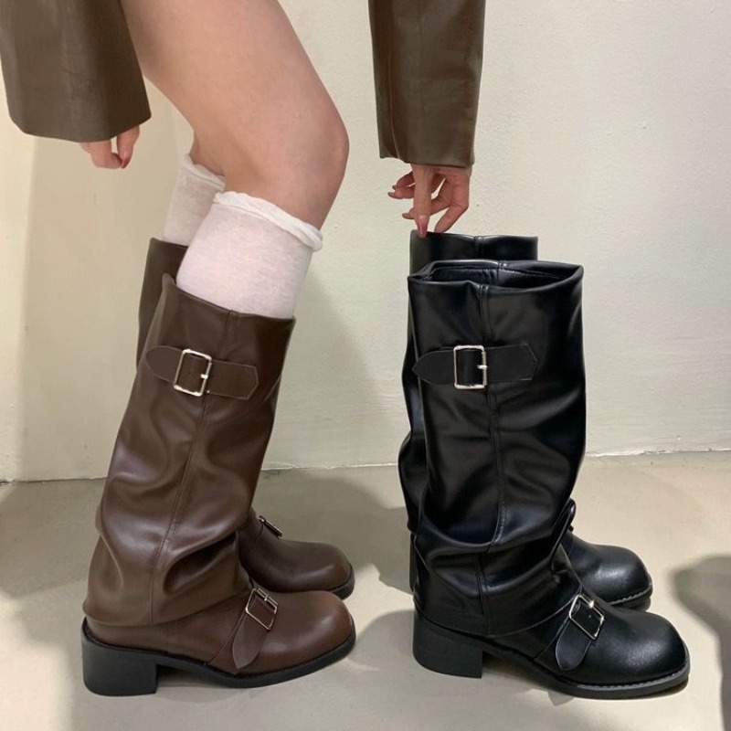 2025Woman Boots Knee High Plat – обзор и цена Street Fashion Trends