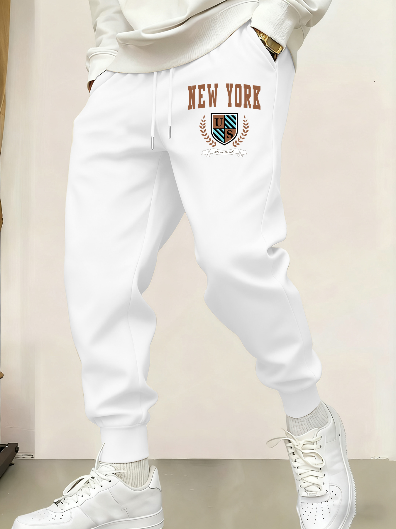 New York Usa Print Mens Sweatp – обзор и цена Street Fashion Of New York