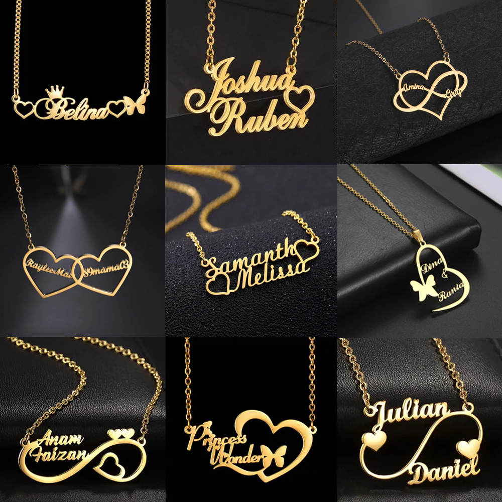 Lemegeton Custom Name Necklace – обзор и цена Street Fashion Necklace