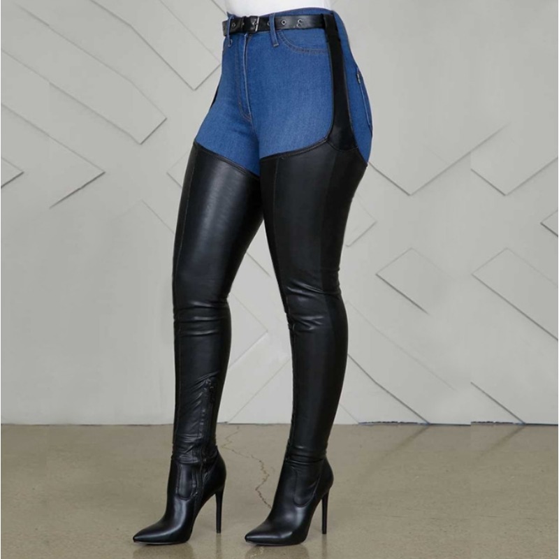 Black Thigh High Boots Big Siz – обзор и цена Street Fashion Rome 2025