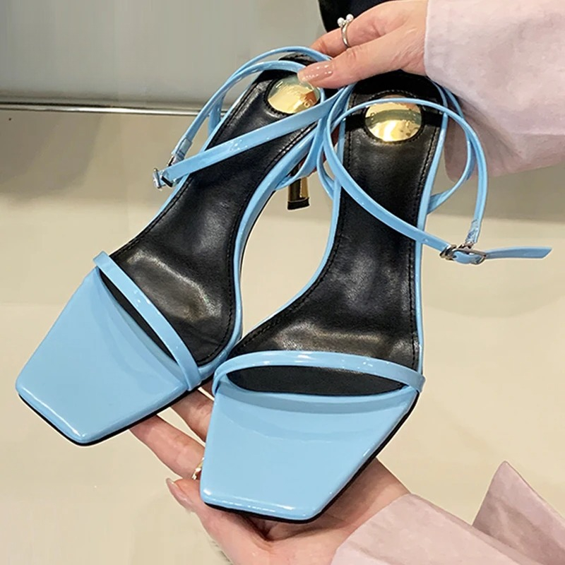 Luxury Metal Thin High Heels W – обзор и цена Street Fashion Dress