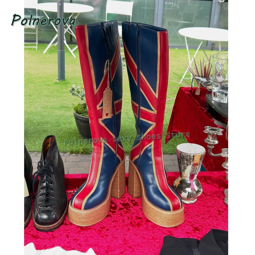 Union Jack Platform Fashion Bo – обзор и цена Street Fashion Trends