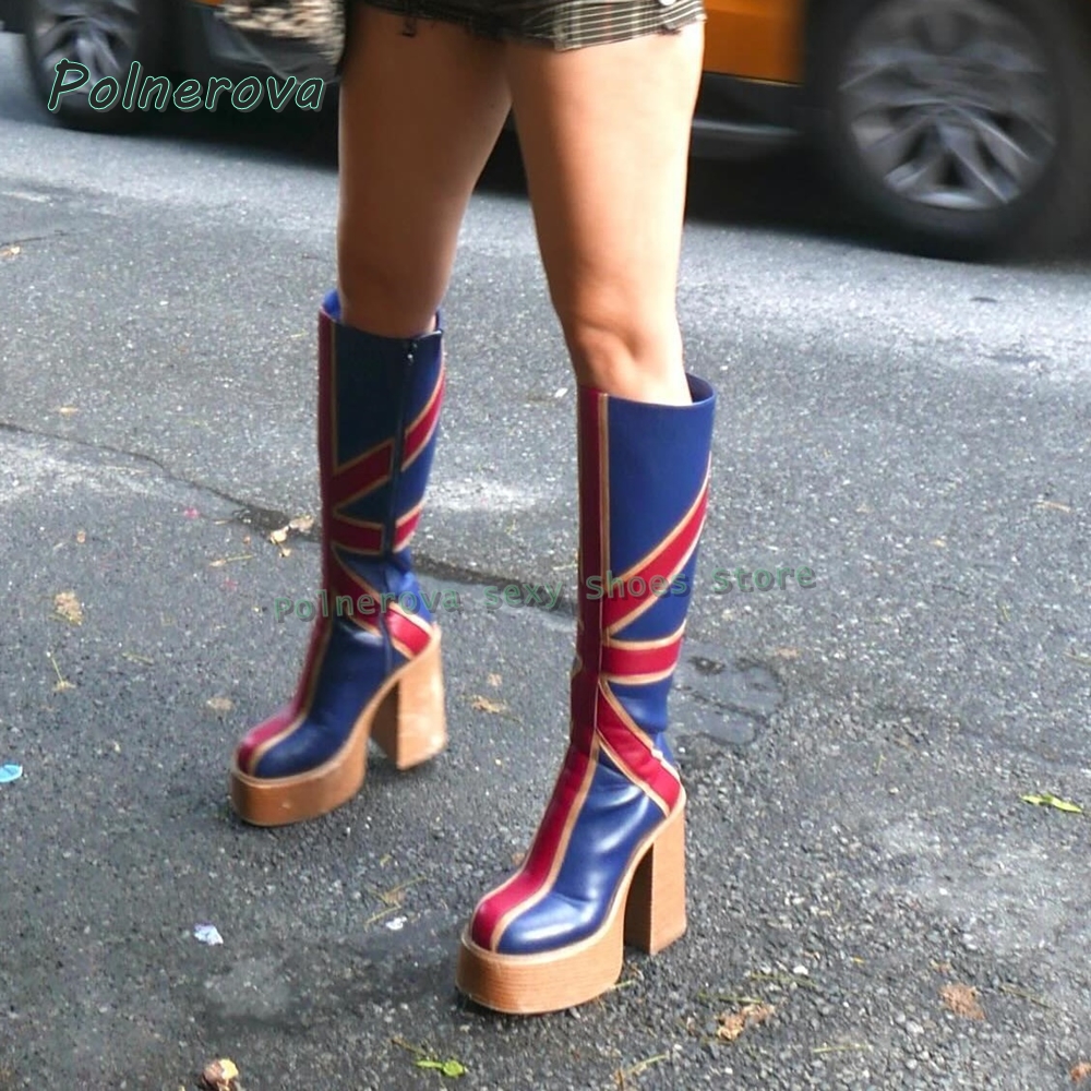 Union Jack Platform Fashion Bo – обзор и цена Street Fashion Trends
